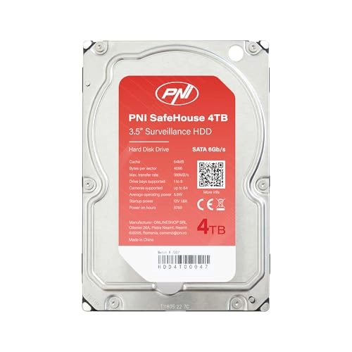 SafeHouse 3.5" 7200rpm 64MB SATA 3 (PNI-HDD-SF-4TB) - 4TB