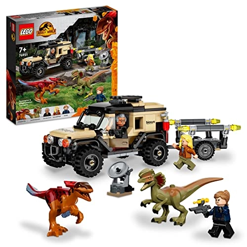 Jurassic World Pyroraptor & Dilophosaurus Transport (76951)