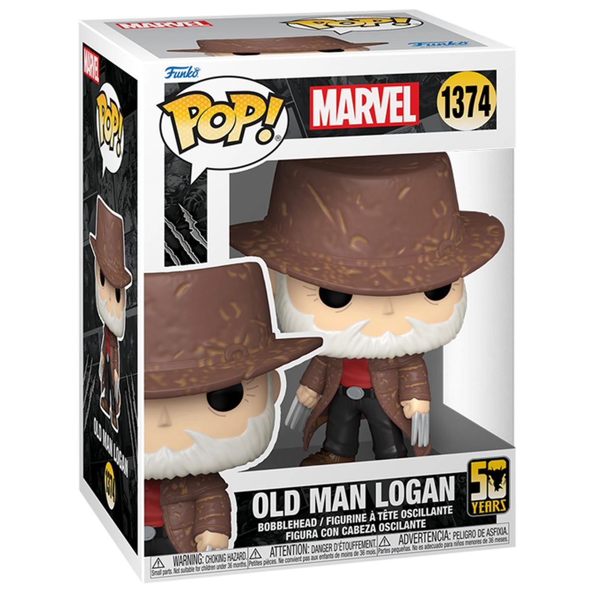 Wolverine - Marvel POP! 50th Ultimate Old Man Loga Vinyl Figure