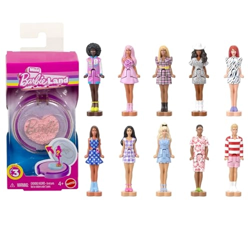 Barbie Fashionistas - Mini Plastic Ages 4+