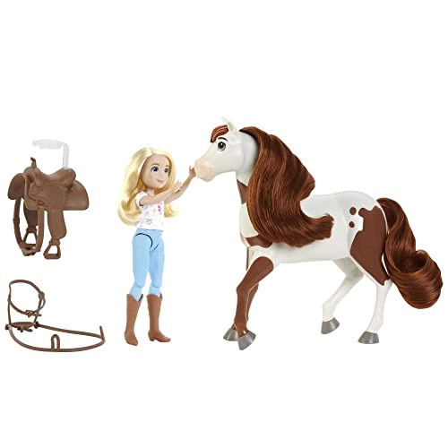 Abigail Doll - 7 Movable Joints + Boomerang Horse - Soft Mane & Tail Ages 3+