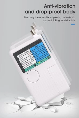 External Network Cable Tester - RJ45 RJ11 USB BNC