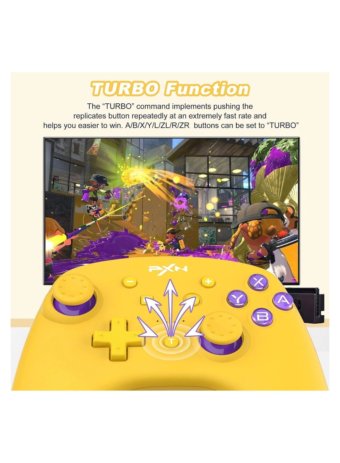 9607X - Yellow Nintendo Switch