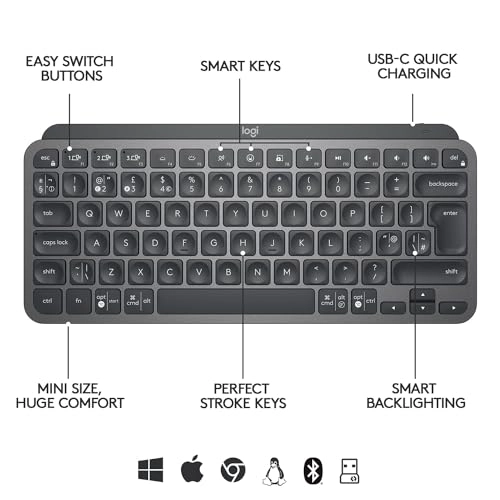MX KEYS MINI FOR BUSINESS - UK Wired/Wireless