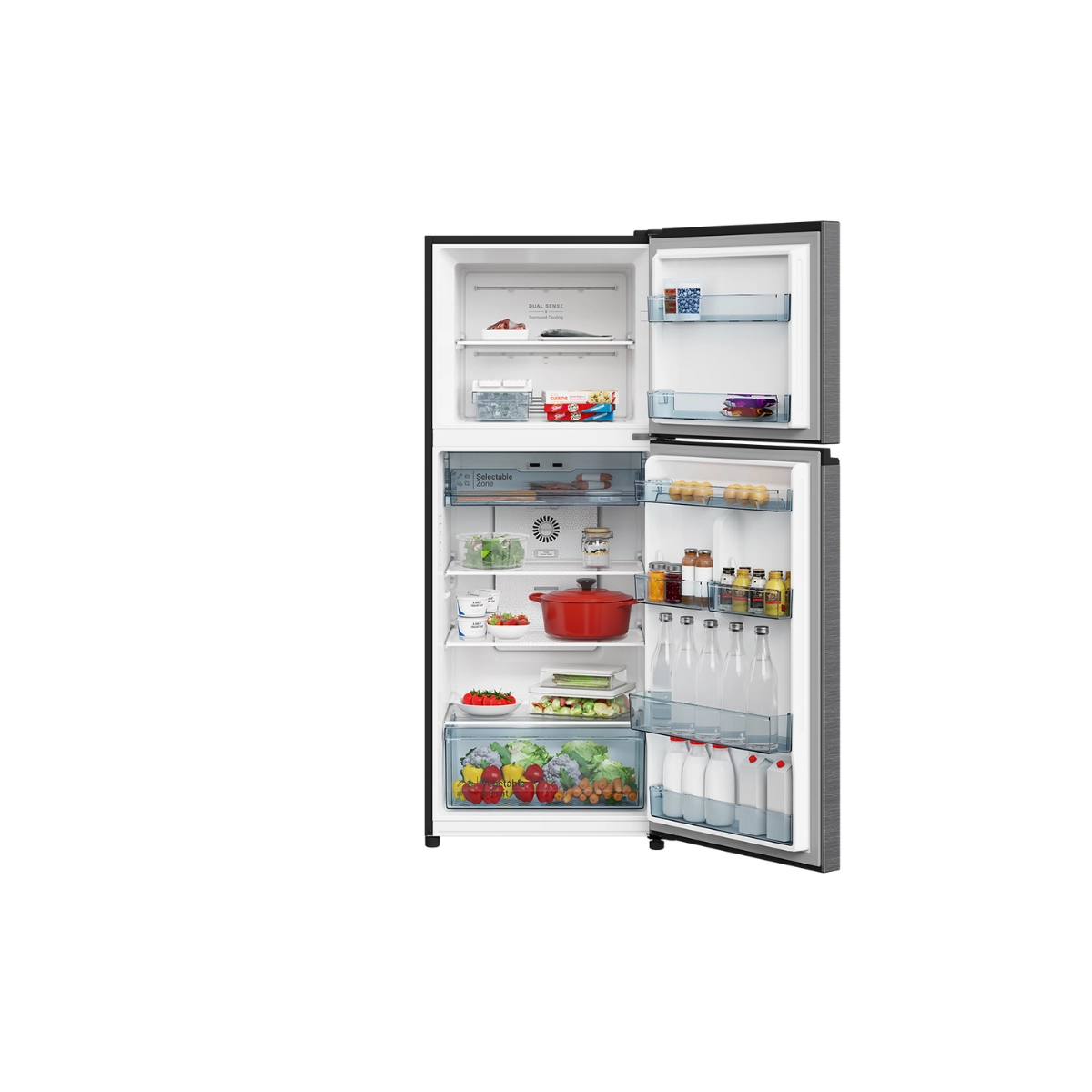2 Door Top Freezer Refrigerator