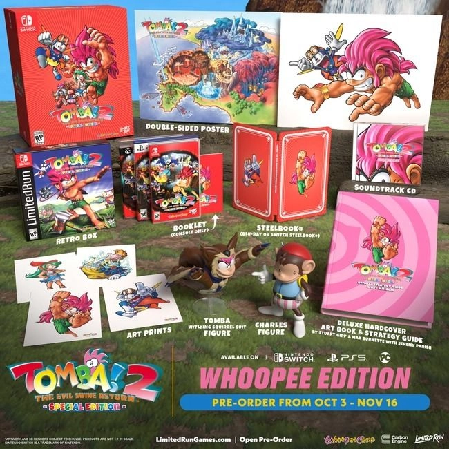 Tomba! 2: The Evil Swine Return Collector's Edition - Nintendo Switch