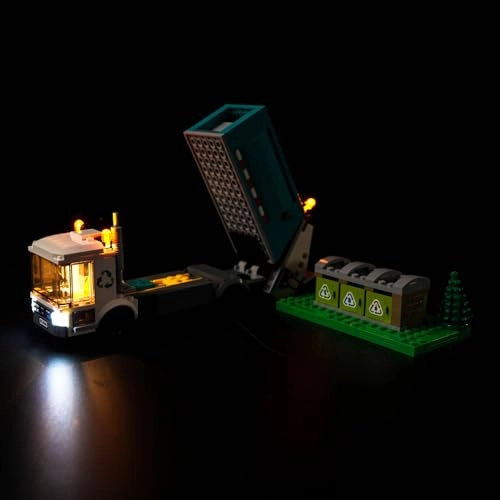 LED Light Kit - Compatible with Lego City Recycling Truck 60386