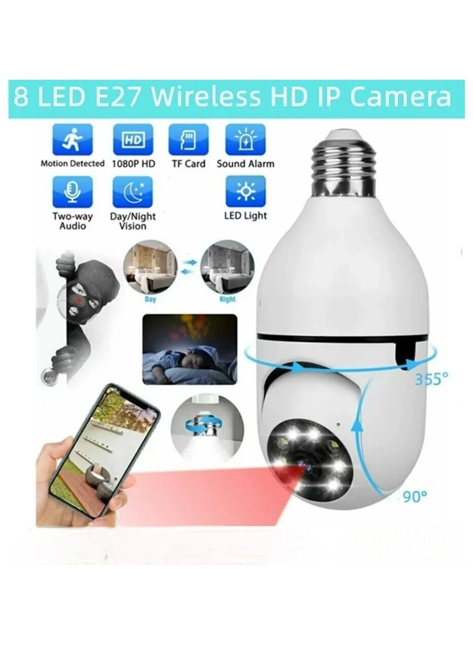 360° Wi-Fi Panorama Camera 1080p
