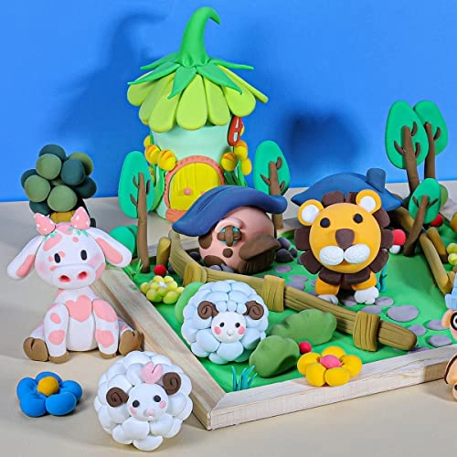 Modeling Clay Kit - 36 Colors Air Dry with Sculpting Tools