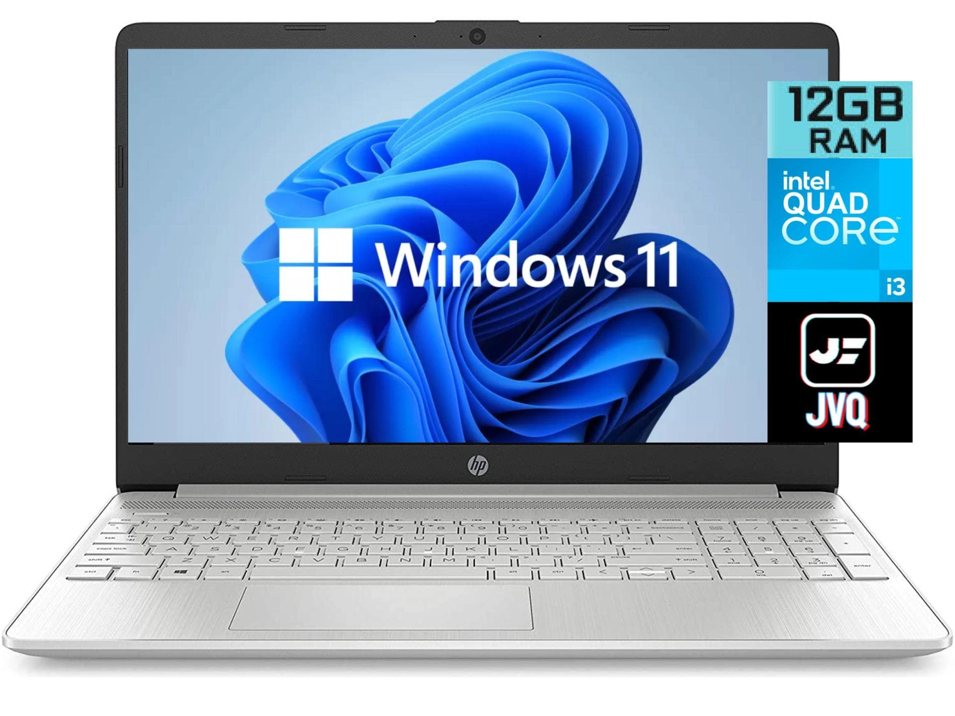 HP 15 i3 Laptop - 15.6'' Core i3-1125G4 12GB DDR4 256GB SSD