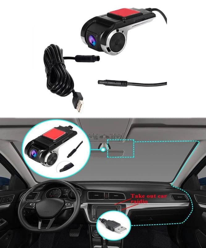 Dash Cam - Night vision 180 Degree