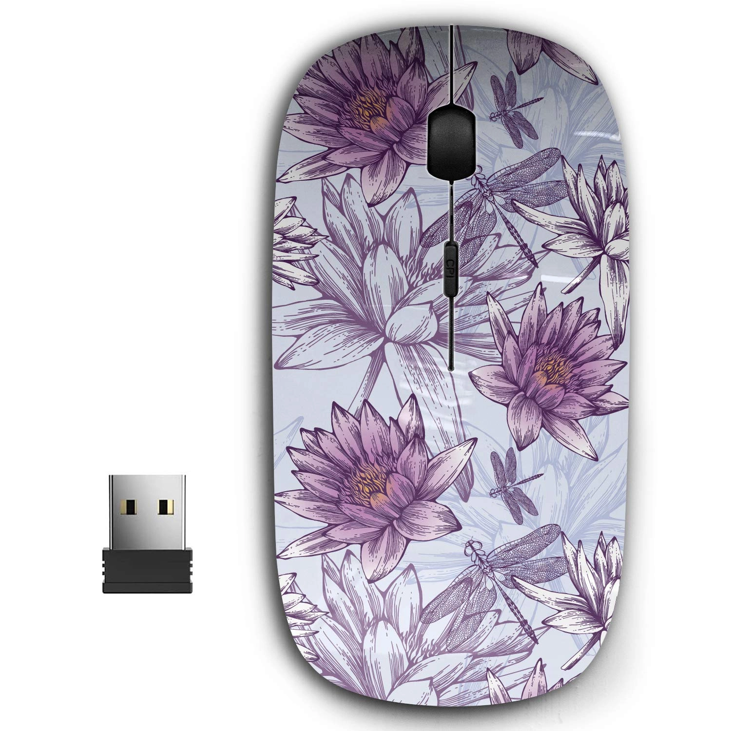 Ergonomic Portable Mouse - USB Wireless