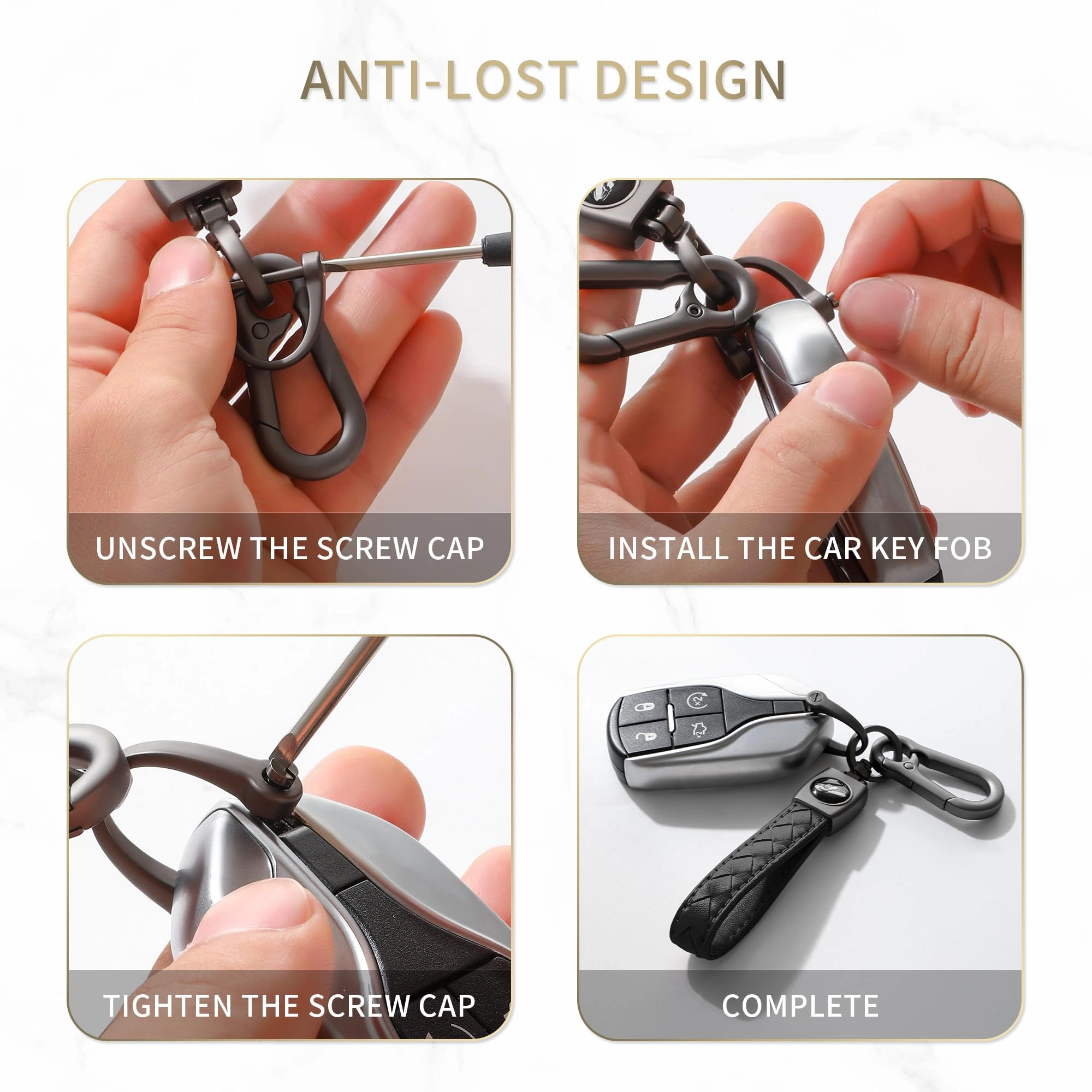 Carabiner Keychain - Car