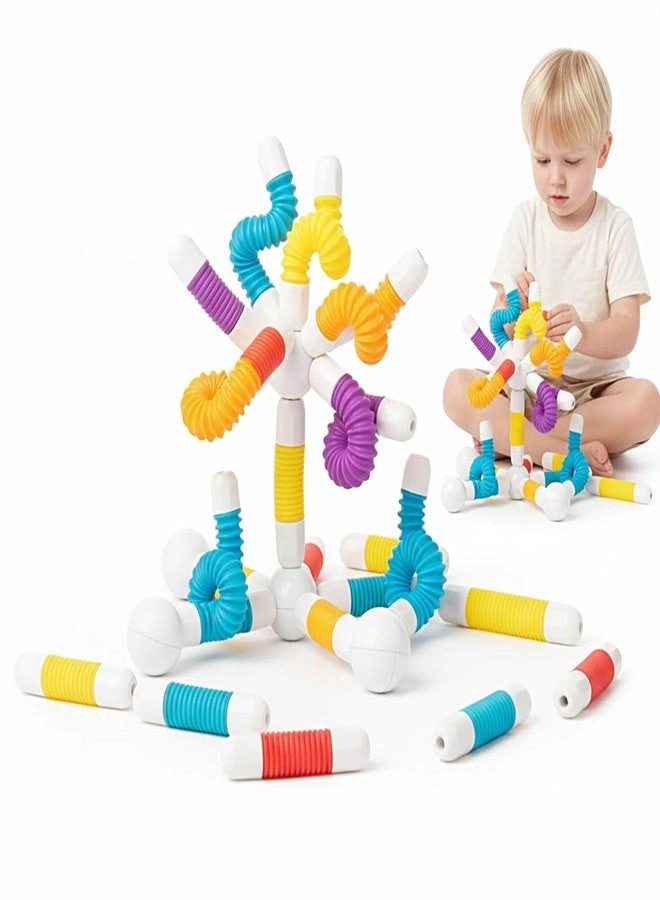 ROHSCE Magnetic Building Sticks - Soft Flexible Magnets Construction Kit