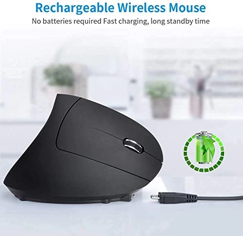 Vertical Ergonomic Mouse - USB