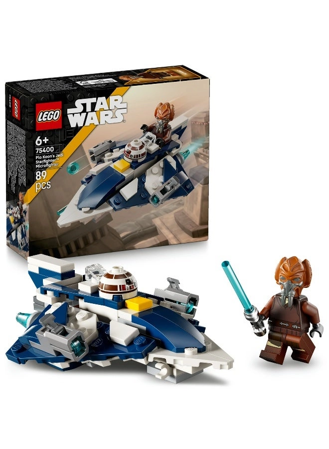 Star Wars Plo Koon's Jedi Starfighter Microfighter (75400) - Plo Koon minifigure 2 stud shooters