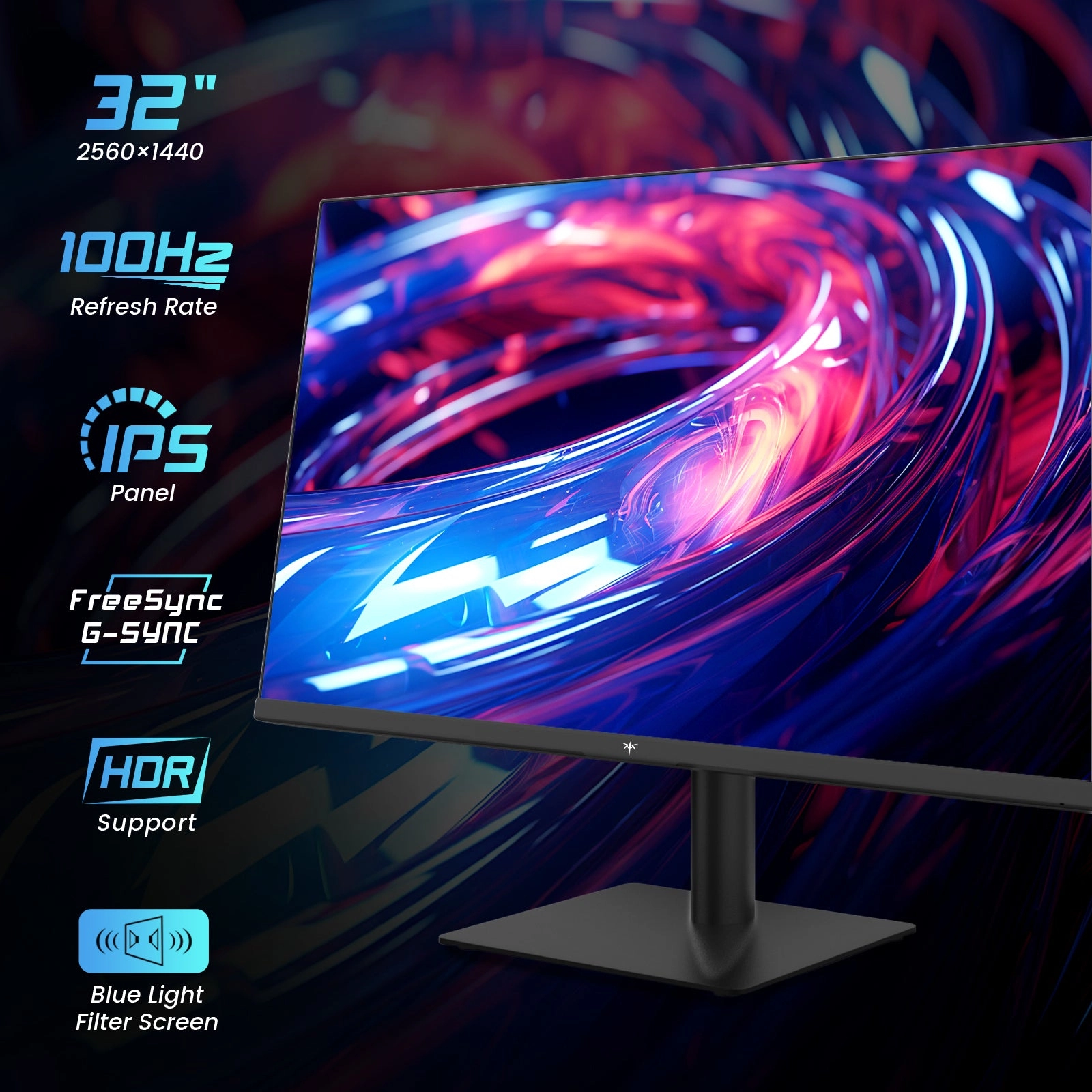 H32T13 - 2560 x 1440p 32 inch