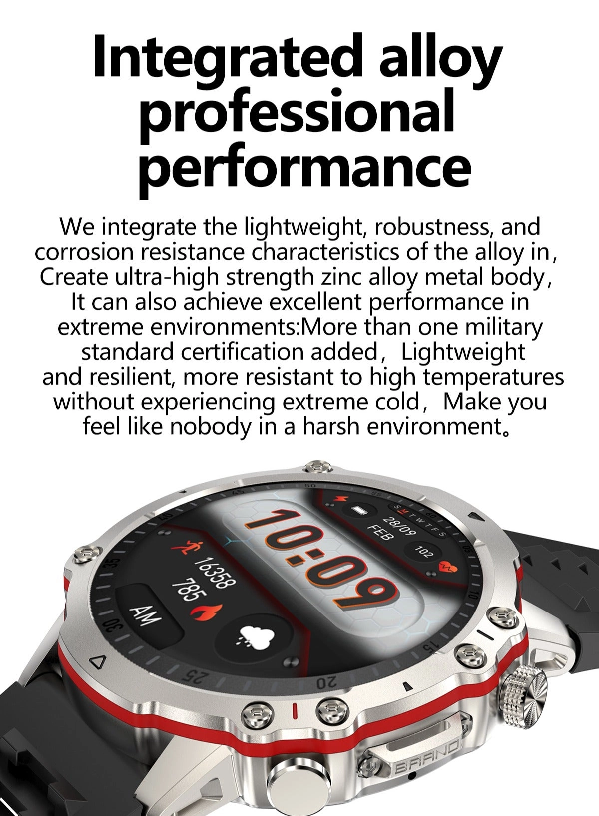 Watch 4 Sports Zinc Alloy