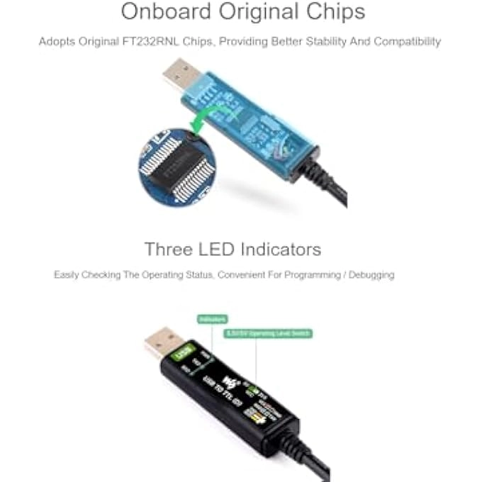 FT232RL - USB-C USB to TTL 3.3V 5V