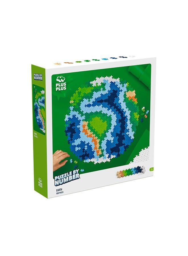 Puzzle By Number - Earth Construction 800pcs