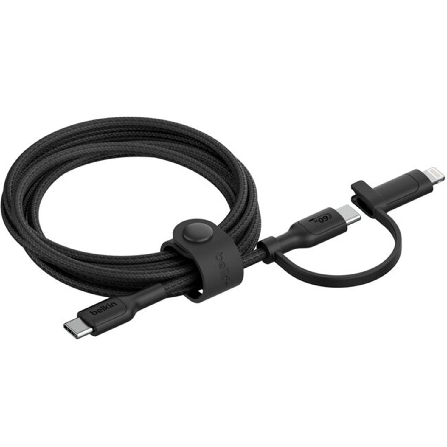 BoostCharge 2-in-1 Cable USB-C to USB-C/Lightning 1.5m