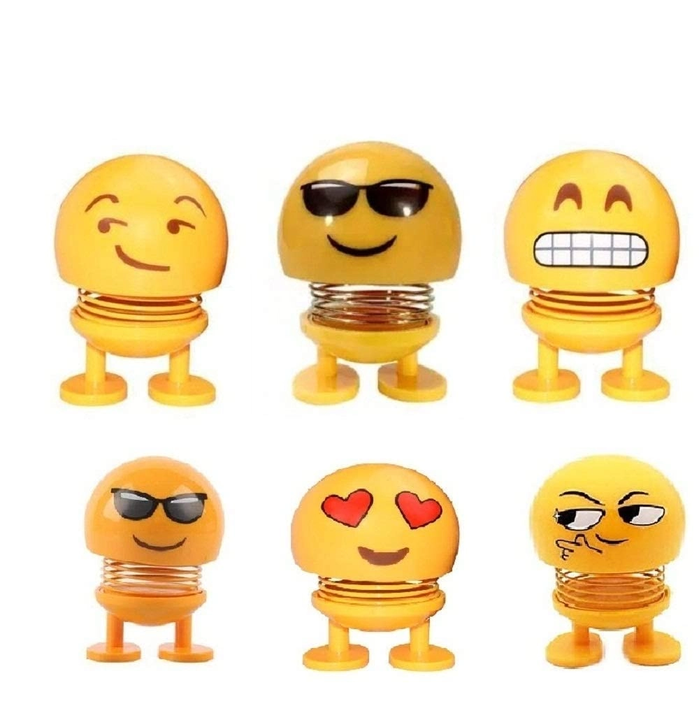 N M Z Smiley Spring Doll - Shaking Head Set