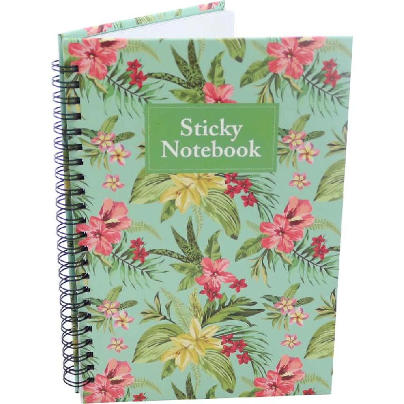 Sticky Notebook A5 Hardcover - Lined 40 Sheets