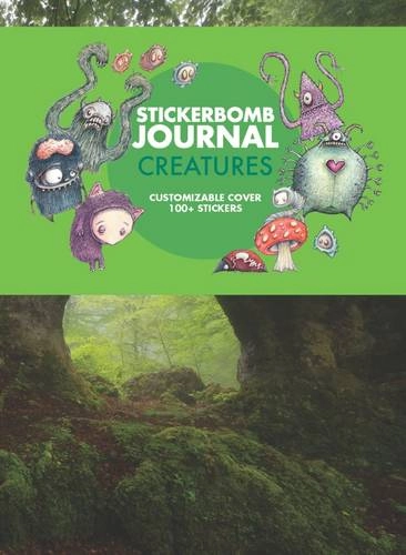 Stickerbomb Creatures Sticker Book 4 pcs