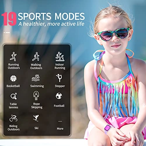 Fitness Tracker Watch for Kids Plastic