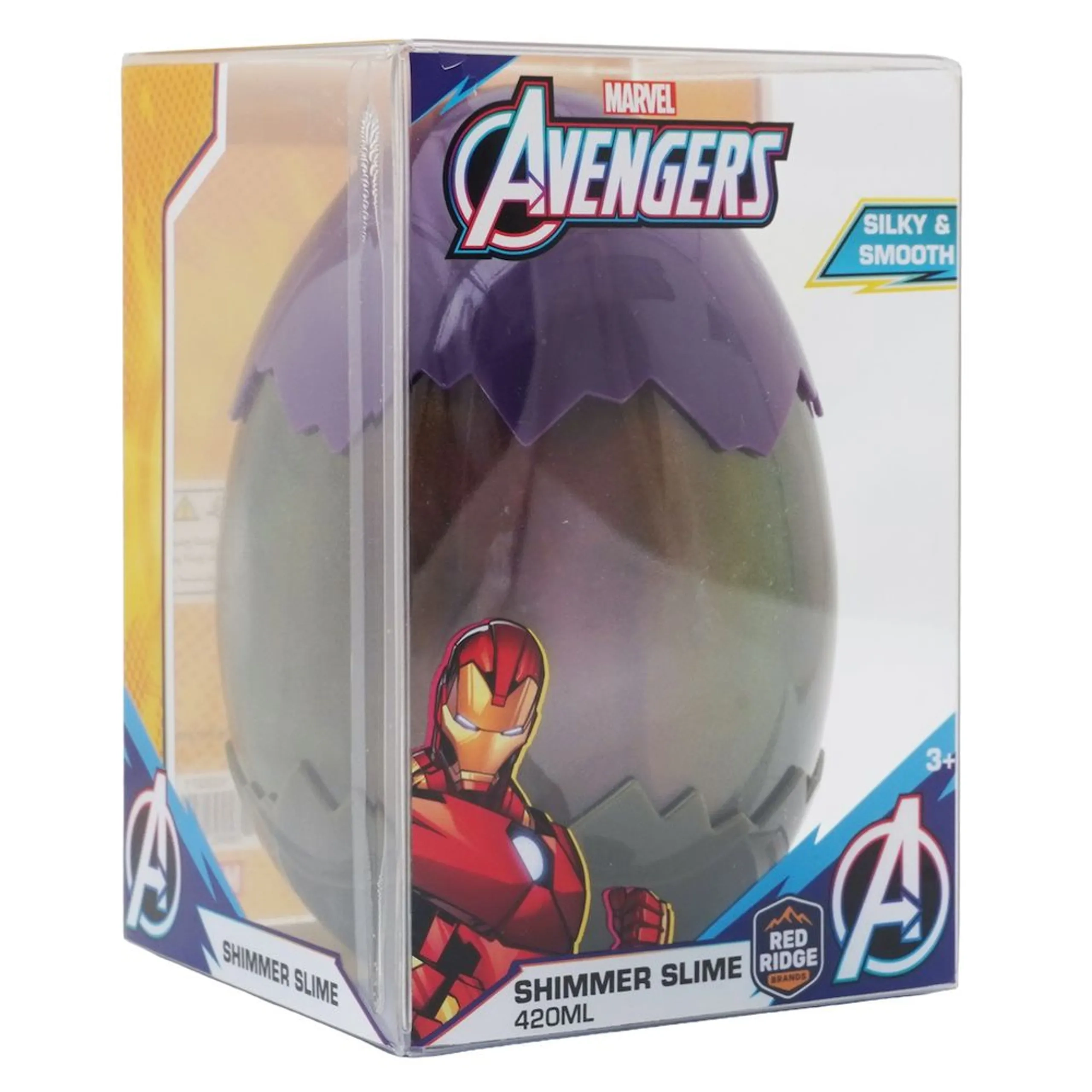 Iron Man Shimmer Slime - 3+ years