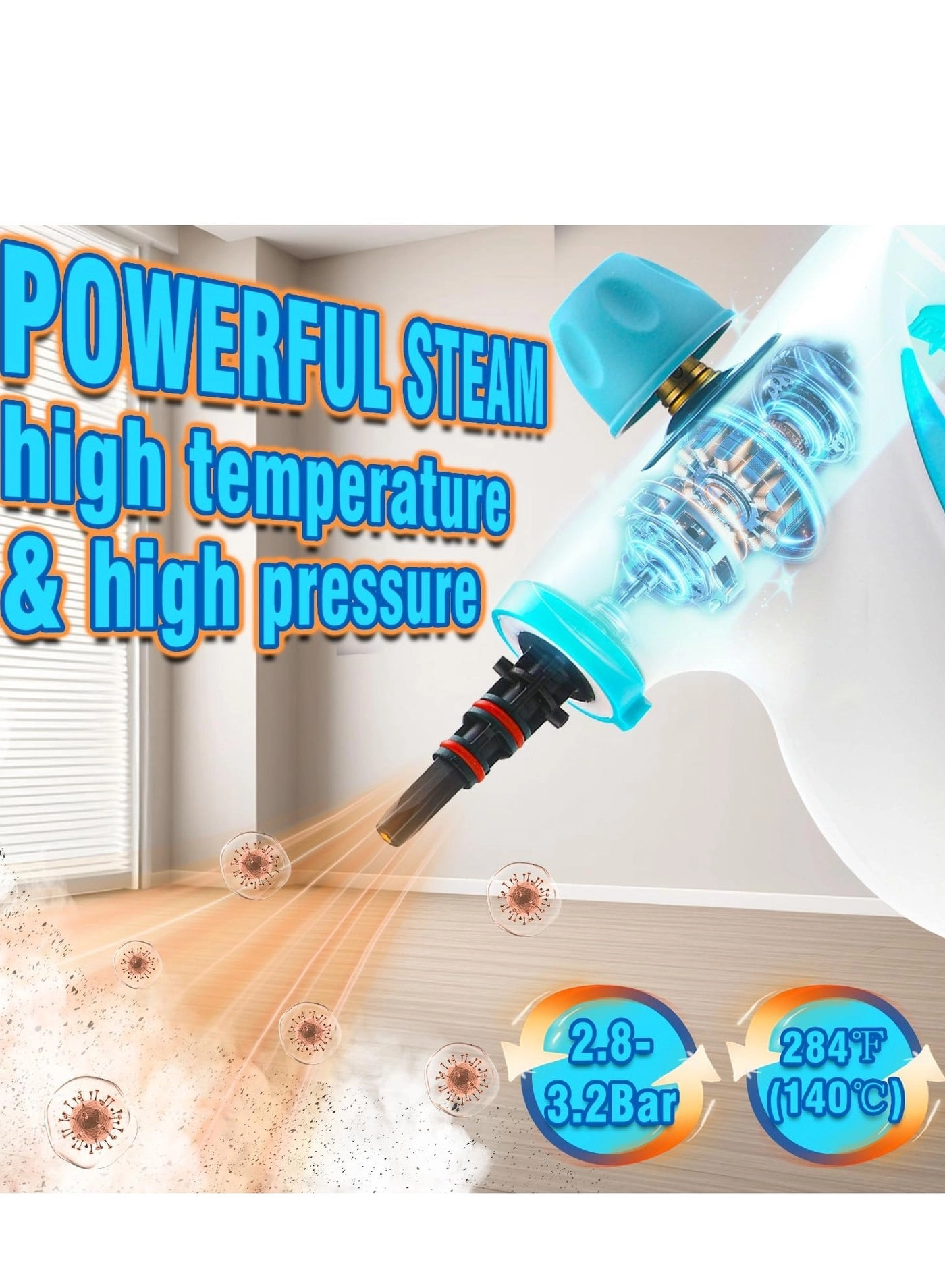 Handheld Steam Cleaner - 3.0bar 350ml