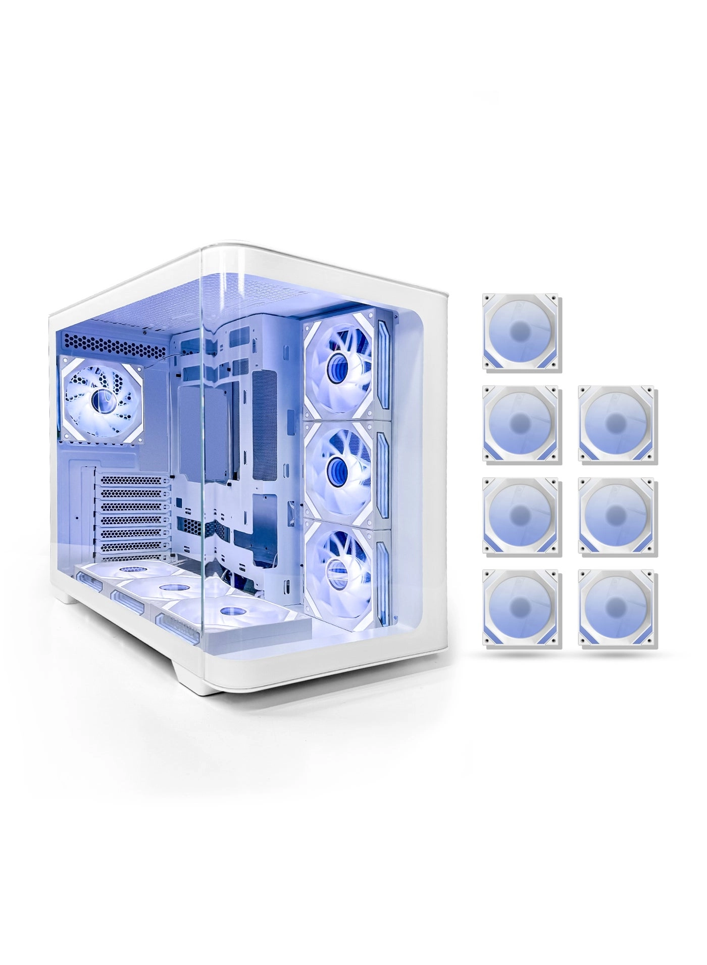 Vidrio - Curved Tempered Glass ATX/M-ATX/Mini-ITX