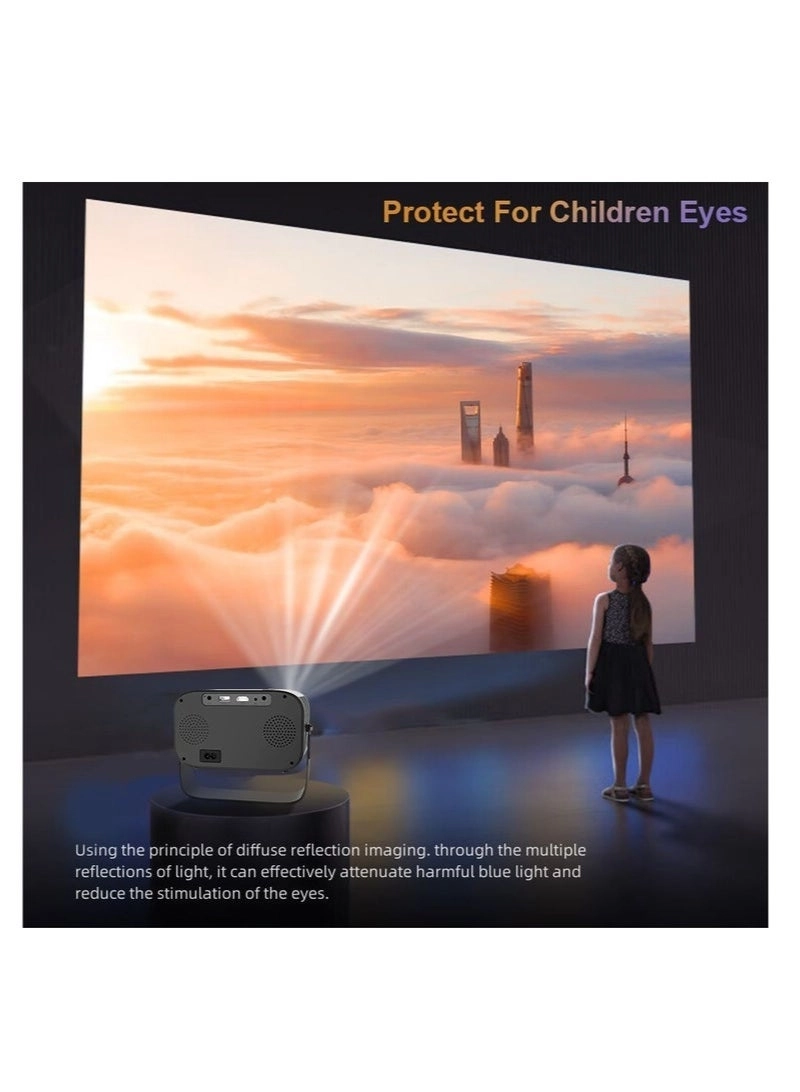 Upgrade Portable Projector 400ANSI 1080P