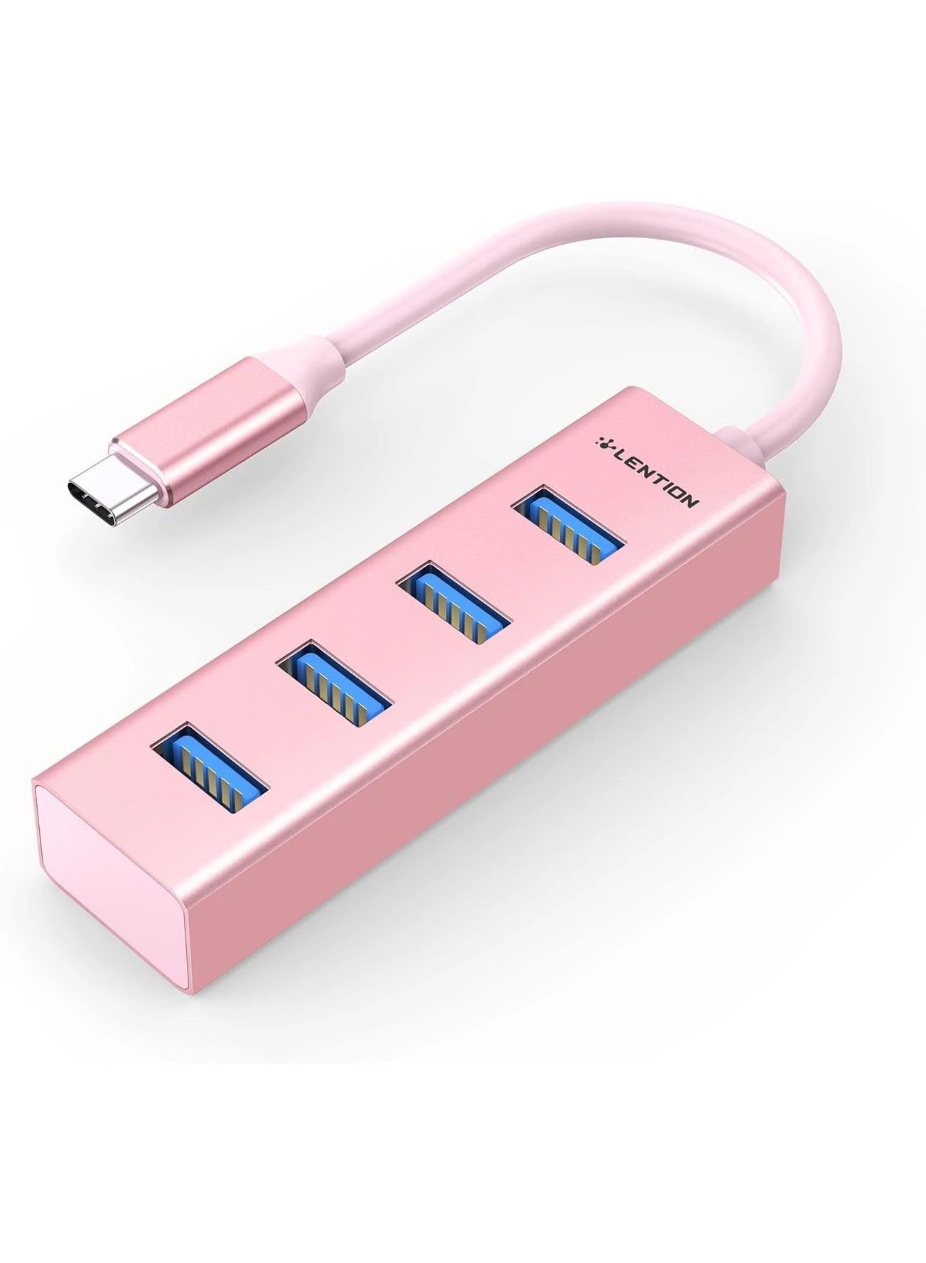 USB C Hub - 4 USB 3.0 Ports Space Gray