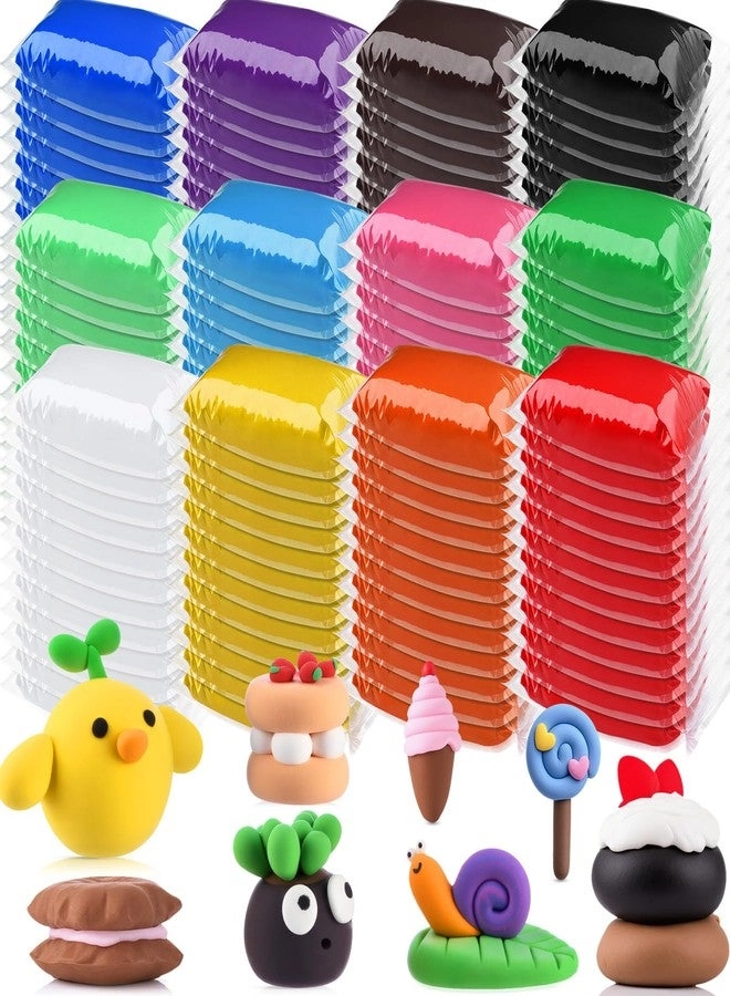 Generic Air Dry Clay - clay 72 Pcs