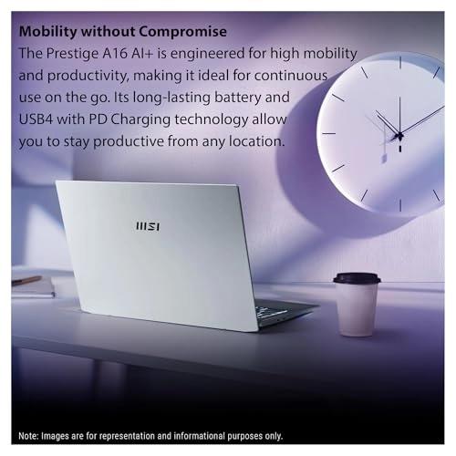 Prestige A16 AI+ - 16'' 1TB 32GB Ryzen AI 9 365 2.0GHz