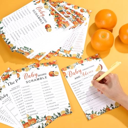 Little Cutie Baby Shower Games - English 6 - 15 years 302 pieces