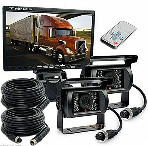 Multibao Reversing Camera - Night vision 648×488 + 7" Car Monitor - 800*480 TFT
