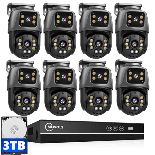 PoE Security Camera + 8CH NVR - 8 8 6MP