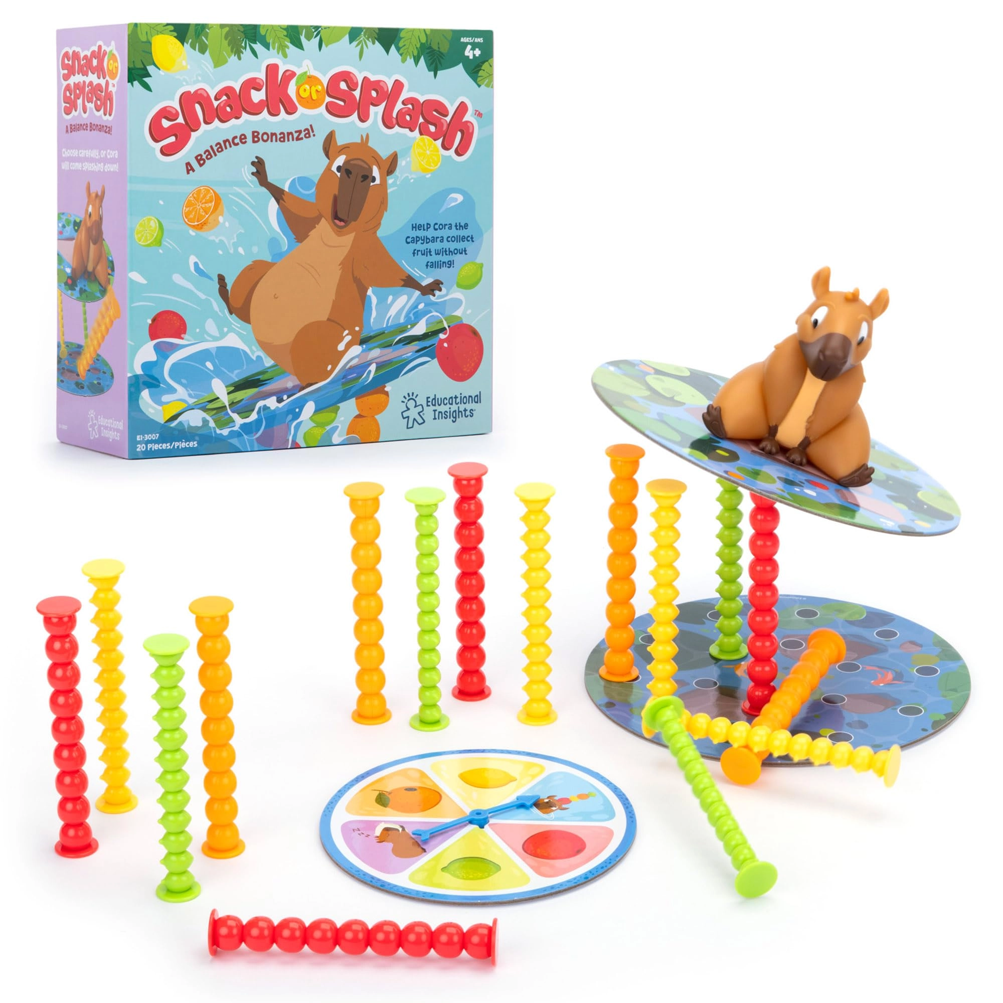 Educational Insights Snack or Splash - 4+ 16 pieces