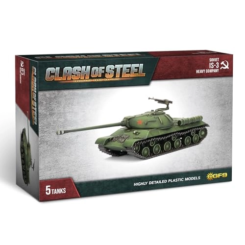 Clash of Steel: Tabletop Tank Battles - Soviet is-3 Heavy Company