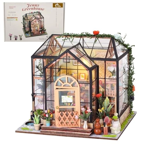 DIY Miniature House Kit - Jenny' S Greenhouse