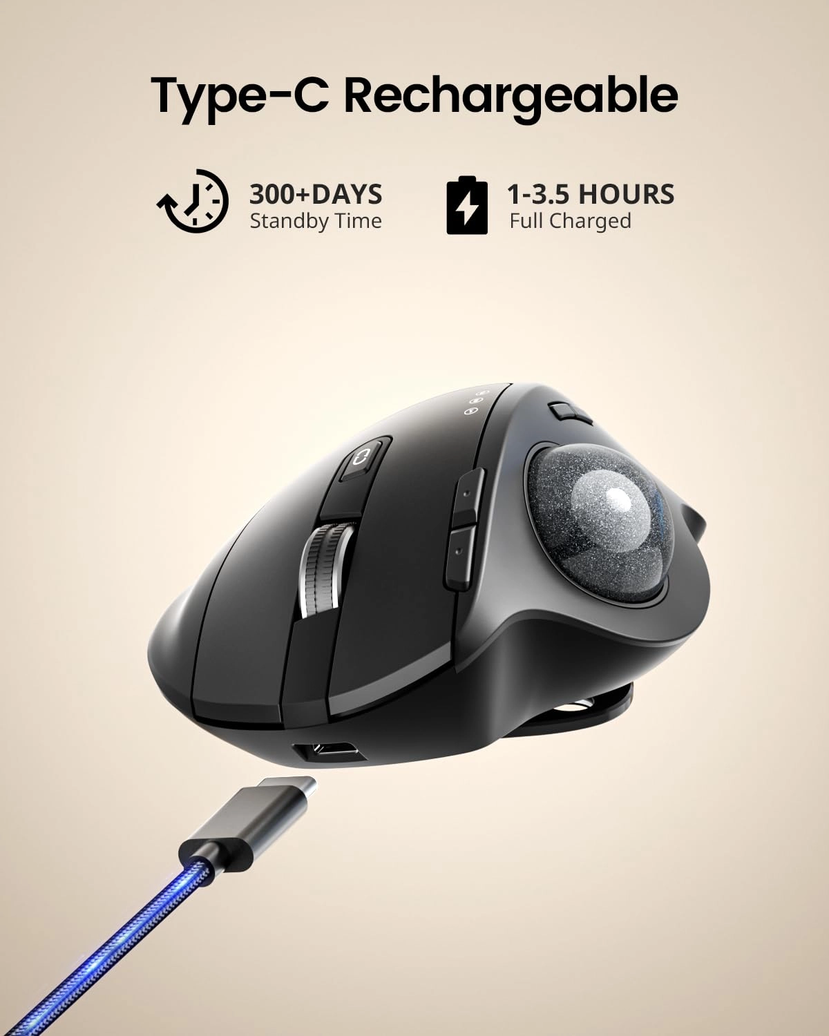 Trackball Mouse - Wireless