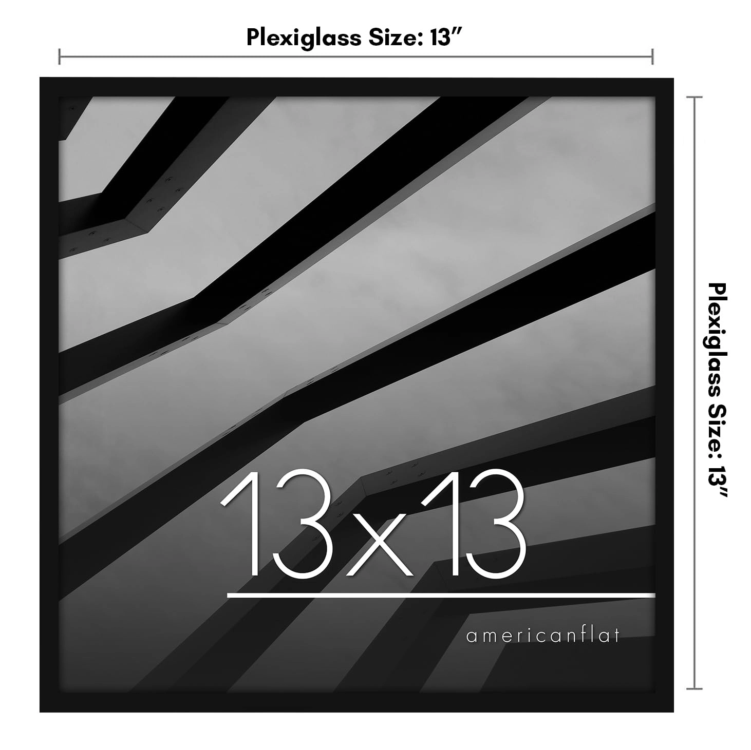 LX1313BLKNOMAT - 13x13