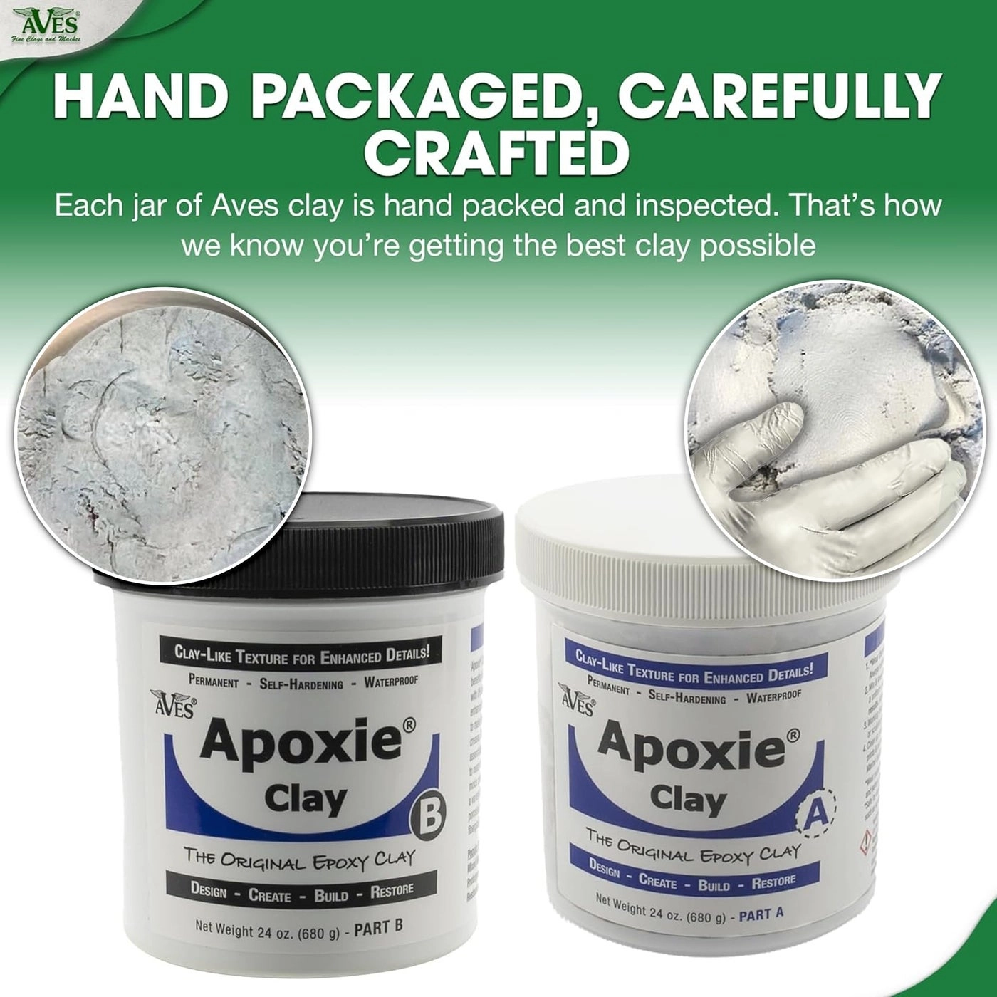 Apoxie Clay - Self Hardening 1.36Kg