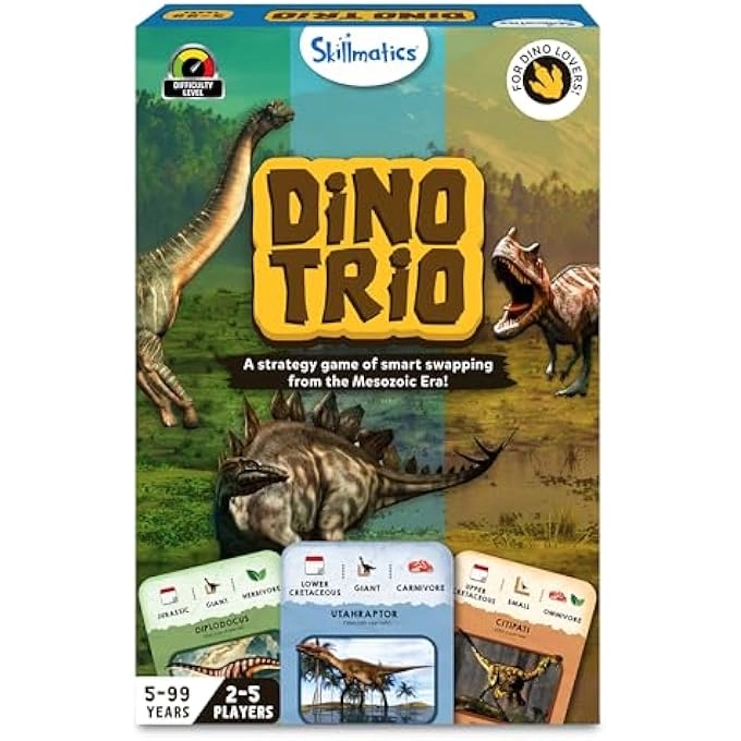 rayihni DINO TRIO - Card Game