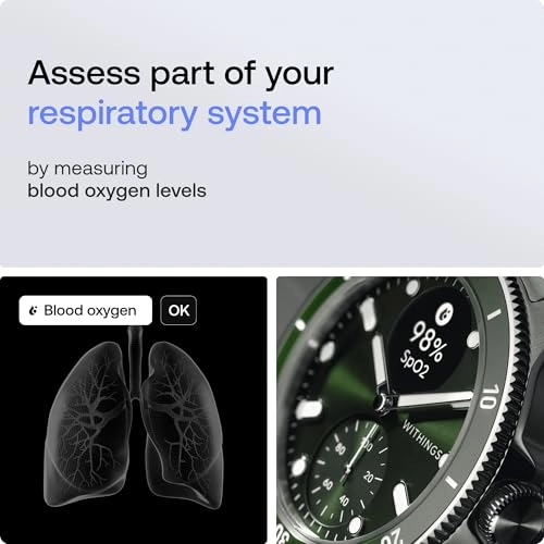 Scanwatch Nova - Heart Health Hybrid Smart Watch SPO2 30-Day Battery Life