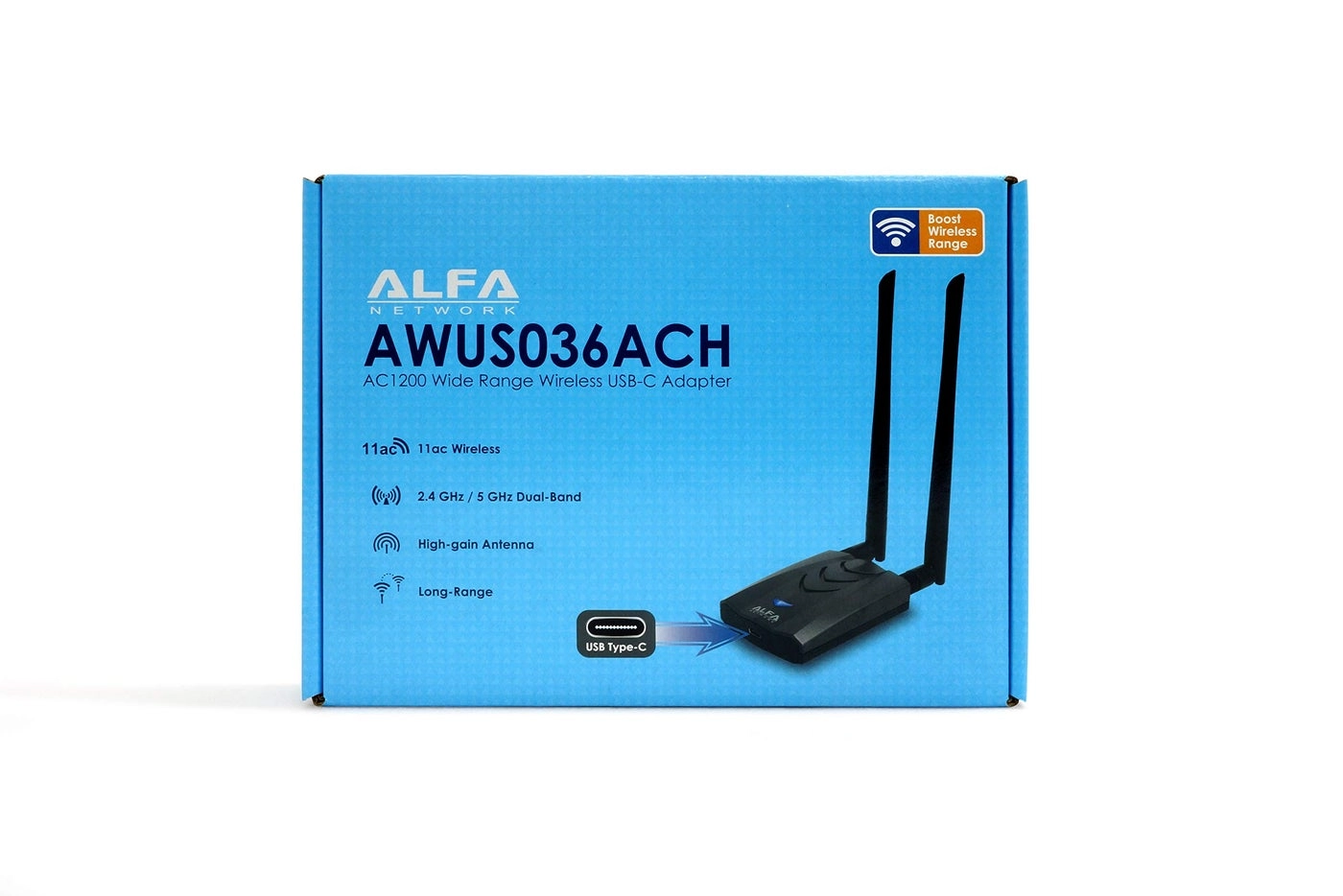 AWUS036ACH - 2.4 GHz / 5 GHz USB-C Wireless