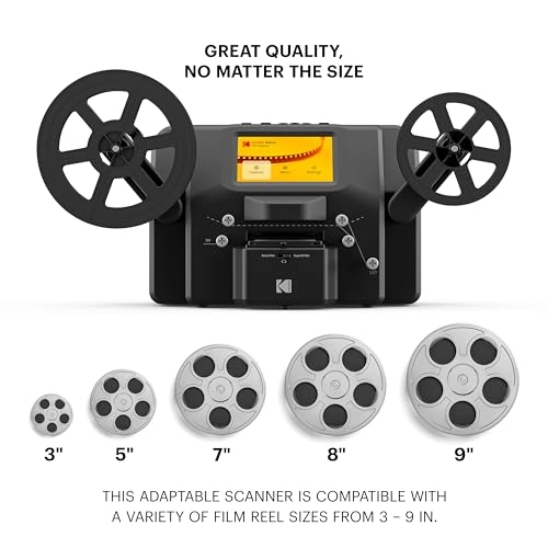REELS 8mm & Super 8 Films Digitizer Converter - USB