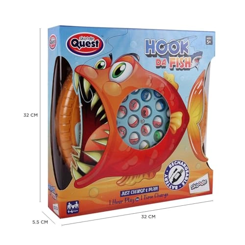 SKOODLE Quest Hook Da Fish - 5 years+